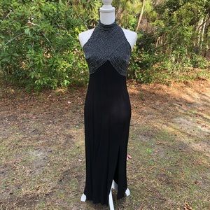 Vintage 70s Virgo II Formal Dress sz 6